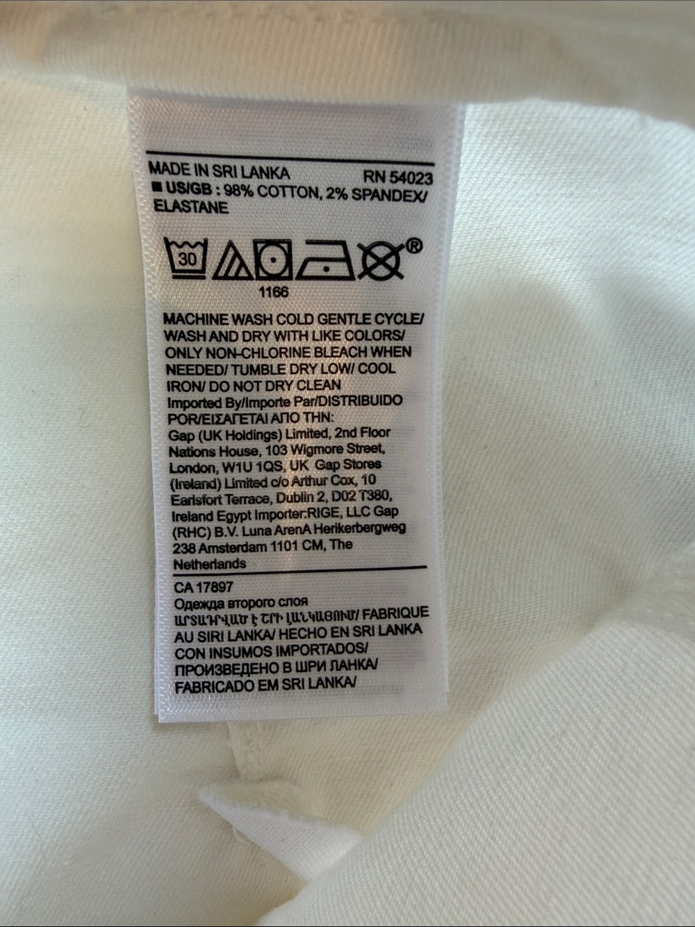 NEW Banana Republic Women's The Barrel Pant Size 6 Cream White - Picture 9 of 15